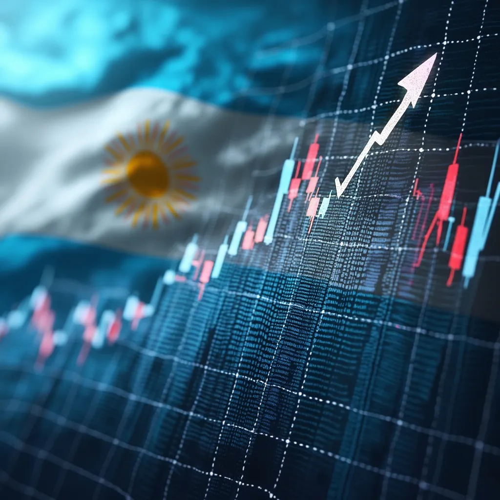Gráfico de crecimiento de inversiones en un taller financiero.